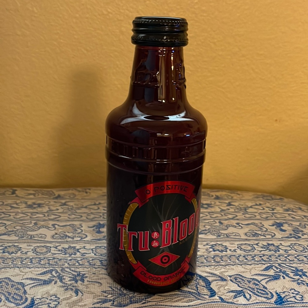 Bottle of OG TruBlood beverage! Vintage true blood drink from the show! Unopened